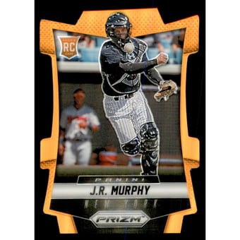 2014 Panini Prizm Prizms Orange Die Cut #177 J.R. Murphy