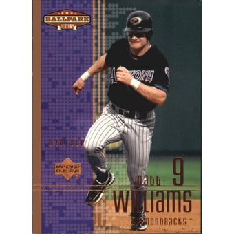 2002 Upper Deck Ballpark Idols Bronze #131 Matt Williams