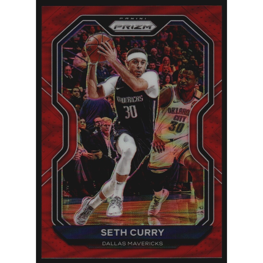 2020-21 Panini Prizm Prizms Red #194 Seth Curry