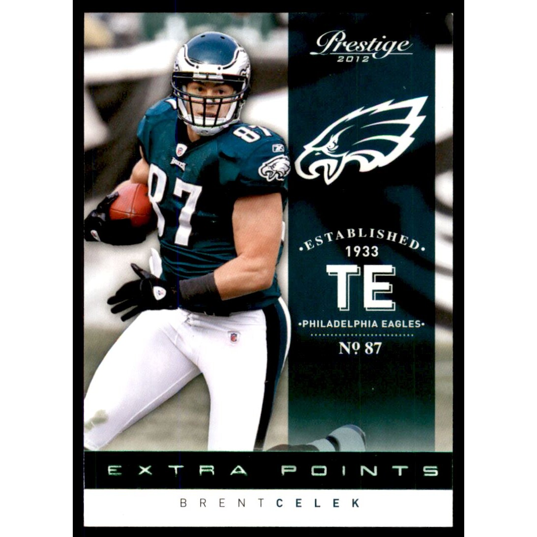 2012 Prestige Extra Points Green #148 Brent Celek