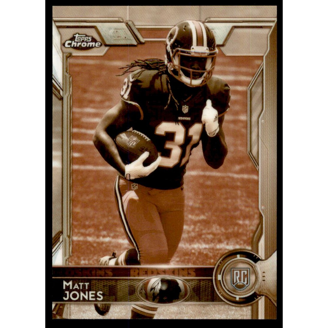 2015 Topps Chrome Sepia Refractors #153 Matt Jones 2015 Topps Chrome Sepia Refractors #153 Matt Jones