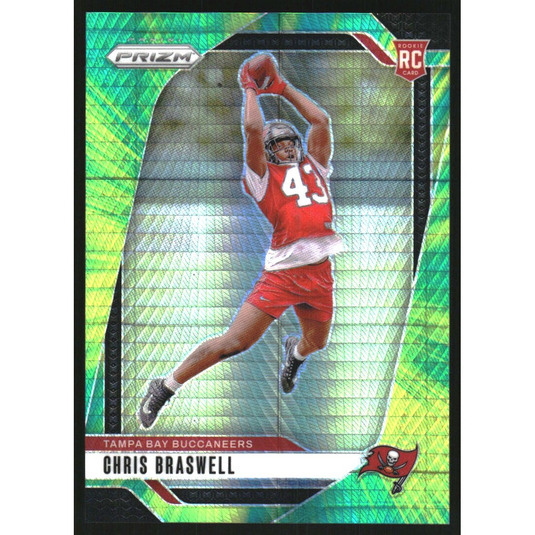 2024 Panini Prizm Prizms Hyper #320 Chris Braswell