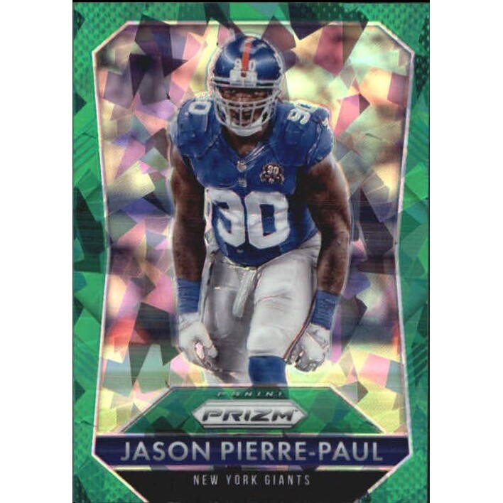 2015 Panini Prizm Prizms Green Cracked Ice #133 Jason Pierre-Paul