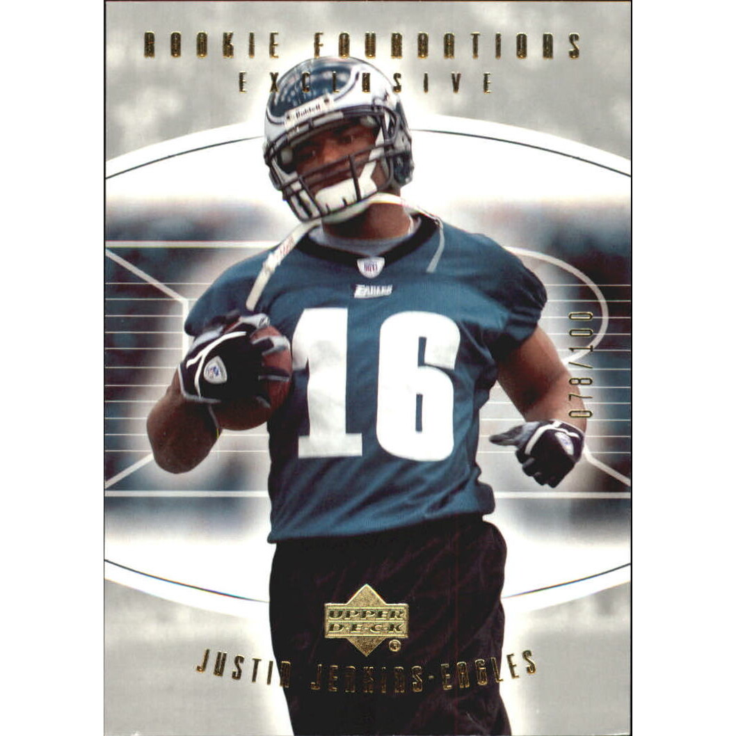 2004 Upper Deck Foundations Exclusive Gold #202 Justin Jenkins