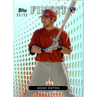 2013 Finest Orange Refractors #94 Adam Eaton