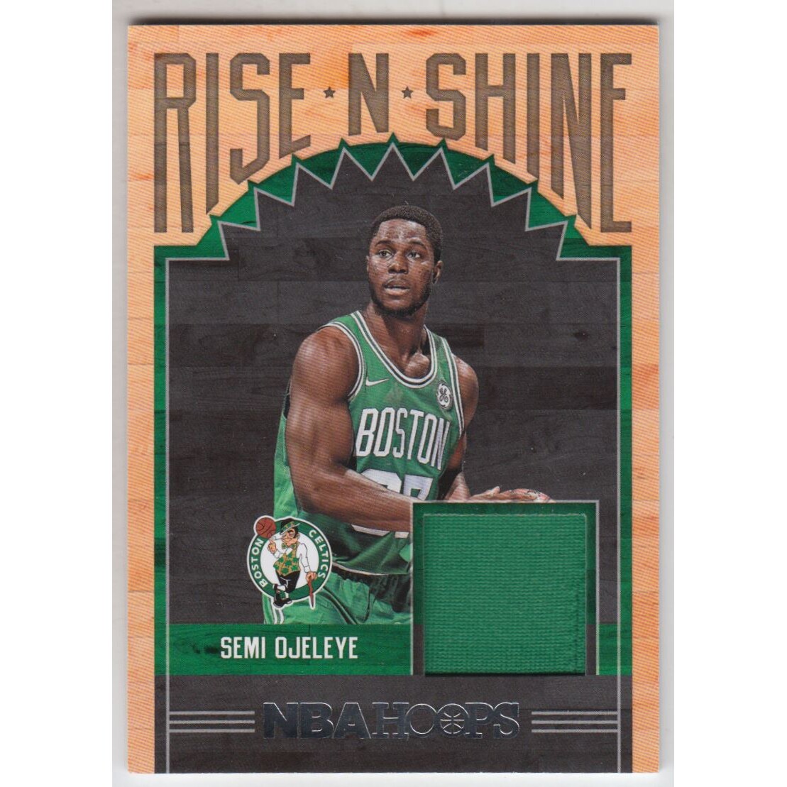 2017-18 Hoops Rise N Shine Memorabilia #34 Semi Ojeleye