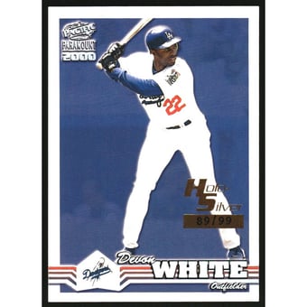 2000 Paramount Holographic Silver #123 Devon White