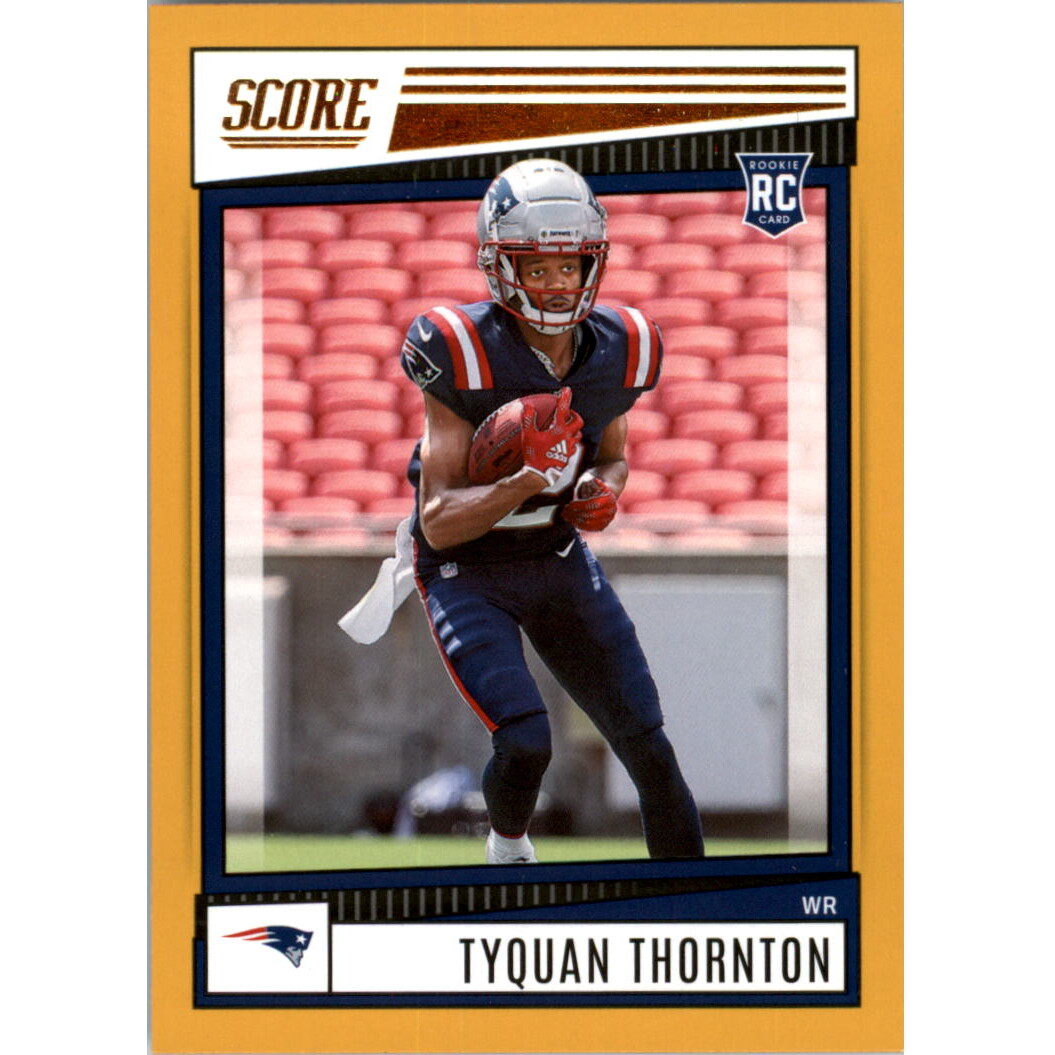 2022 Score Gold #388 Tyquan Thornton