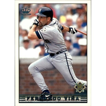 1999 Pacific Crown Collection Platinum Blue #156 Fernando Vina