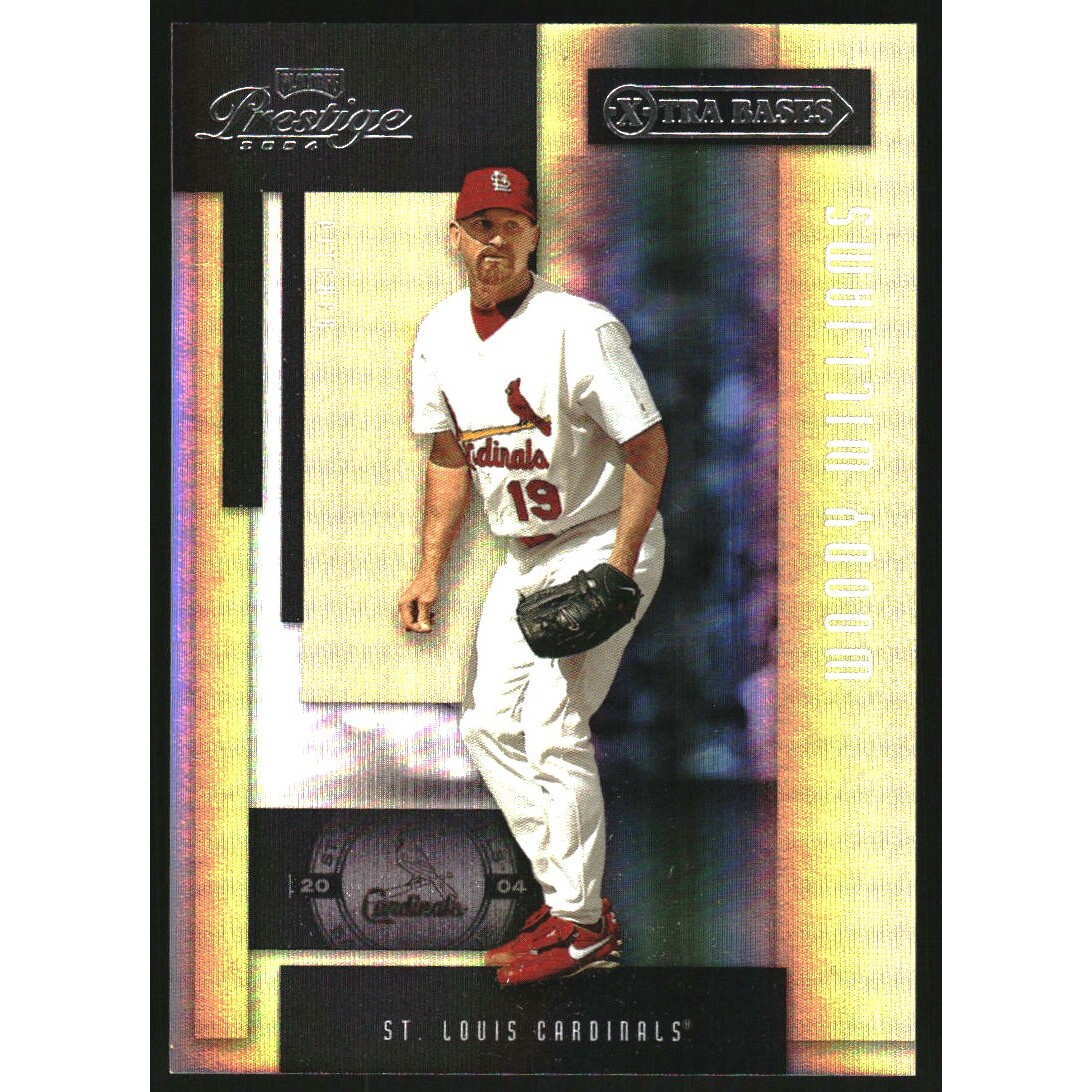 2004 Playoff Prestige Xtra Bases Black #158 Woody Williams