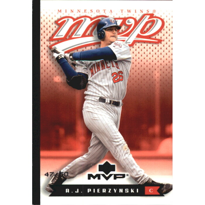 2003 Upper Deck MVP Black #116 A.J. Pierzynski
