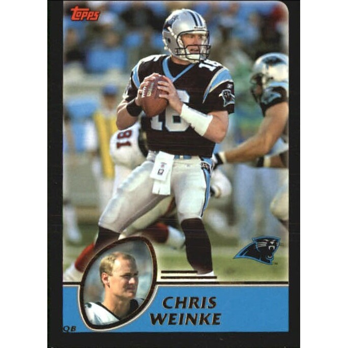2003 Topps Black #29 Chris Weinke