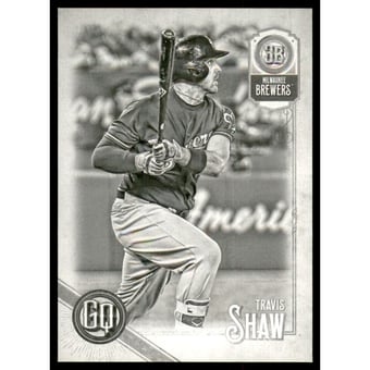 2018 Topps Gypsy Queen Black and White #154 Travis Shaw