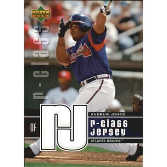 2004 Upper Deck r-class Jersey #AJ Andruw Jones