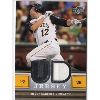 2008 Upper Deck UD Game Materials #FS Freddy Sanchez S2