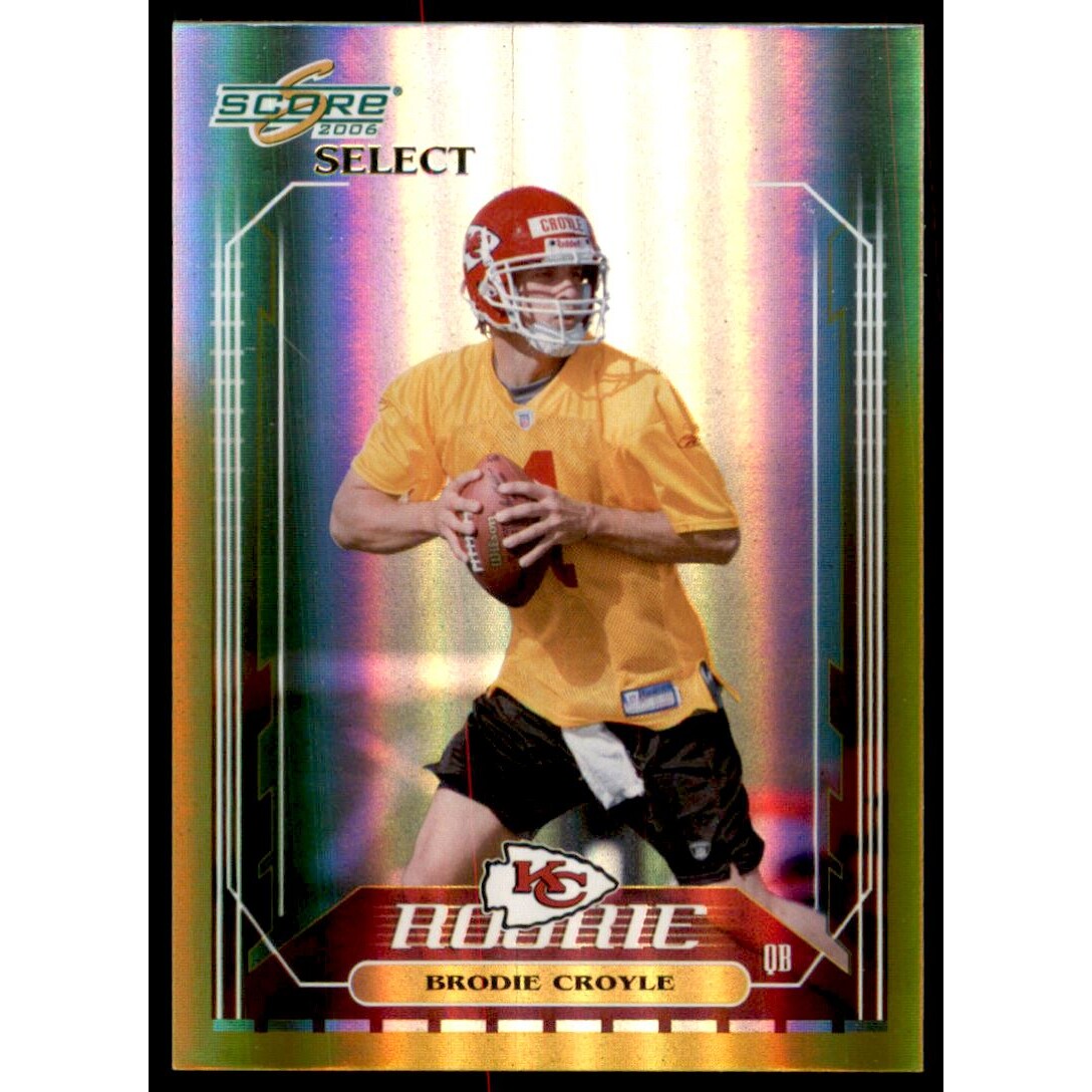 2006 Select Gold #382 Brodie Croyle