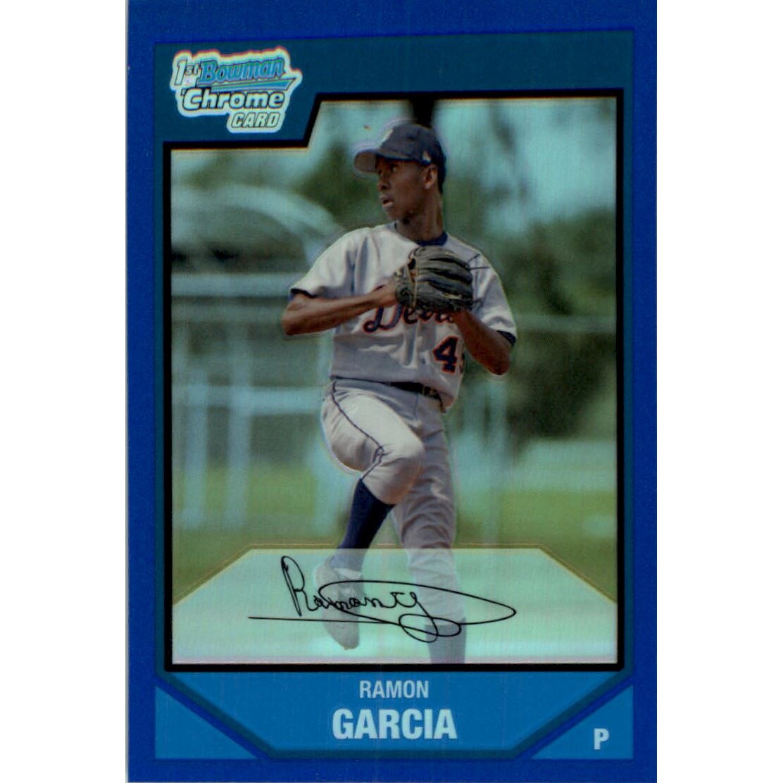 2007 Bowman Chrome Prospects Blue Refractors #BC44 Ramon Garcia