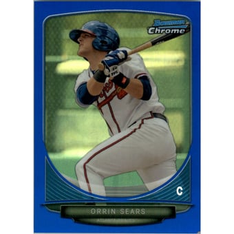 2013 Bowman Chrome Draft Draft Picks Blue Refractors #BDPP116 Orrin Sears