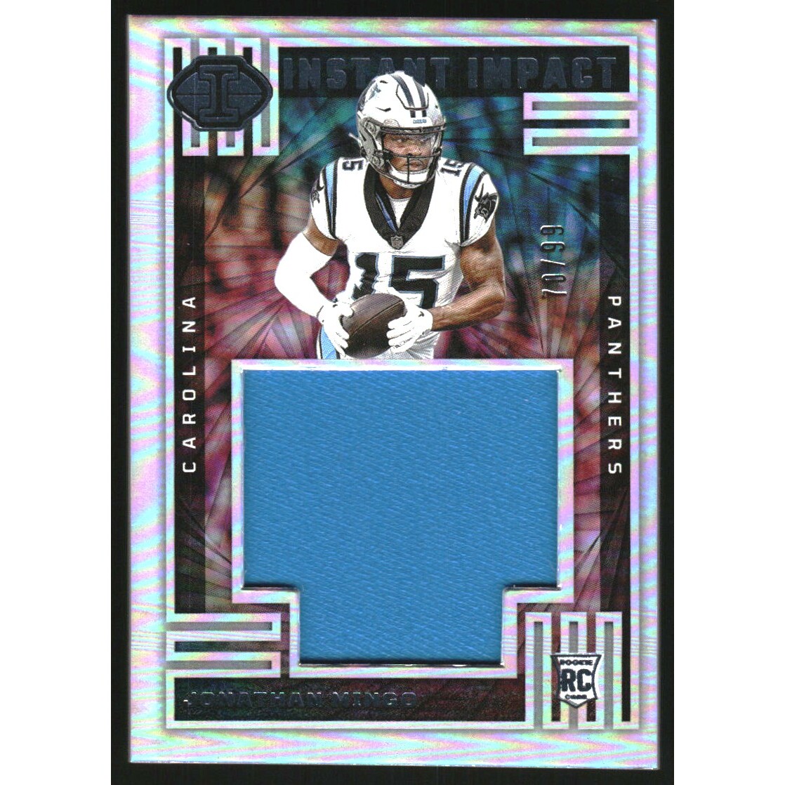 2023 Panini Illusions Instant Impact Blue #20 Jonathan Mingo