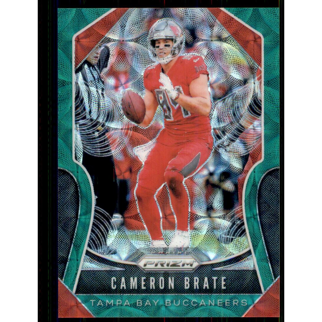 2019 Panini Prizm Prizms Green Scope #197 Cameron Brate