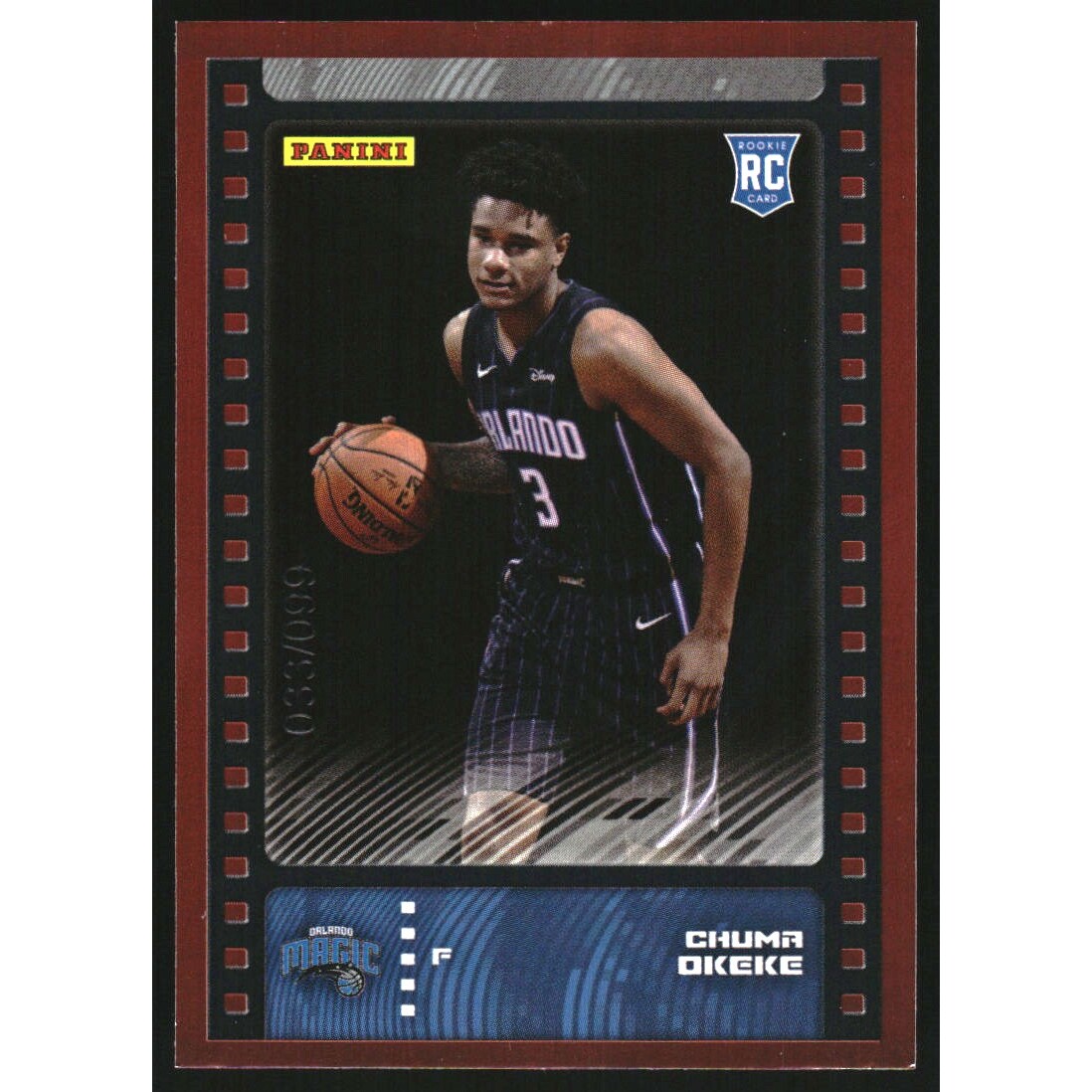 2019-20 Panini Stickers Cards Orange Foil #94 Chuma Okeke