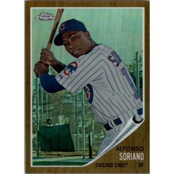 2011 Topps Heritage Chrome Refractors #C161 Alfonso Soriano