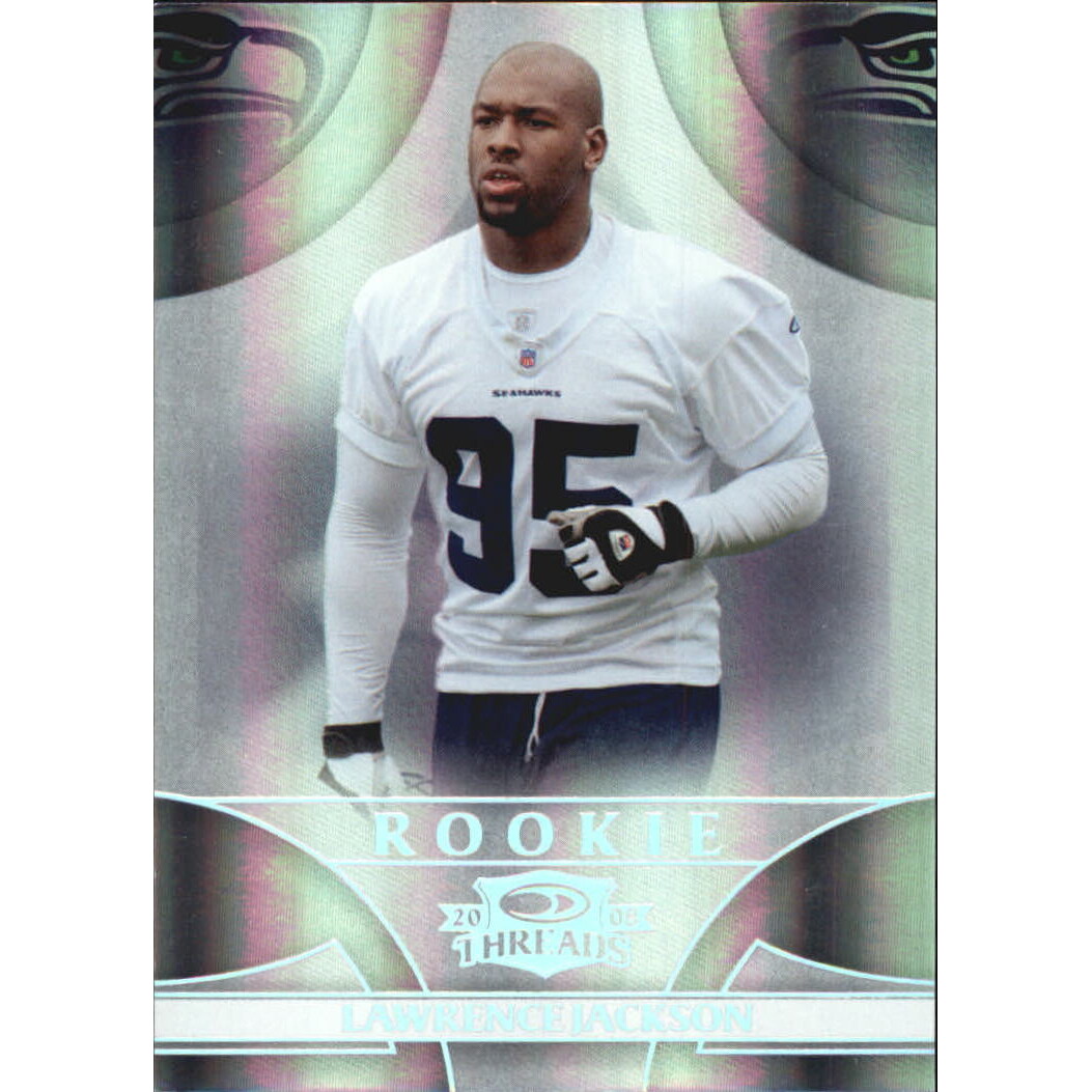 2008 Donruss Threads Silver Holofoil #206 Lawrence Jackson