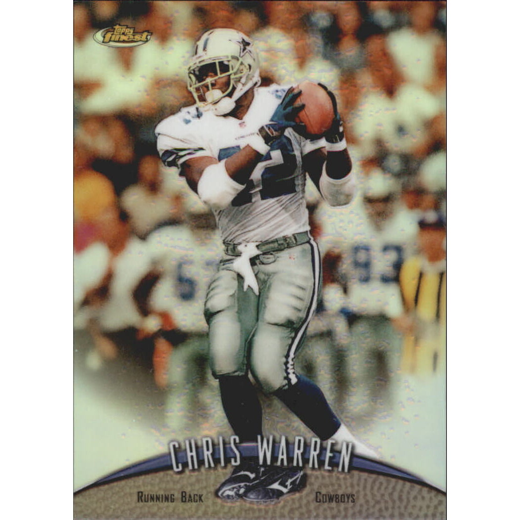 1998 Finest No-Protectors Refractors #162 Chris Warren