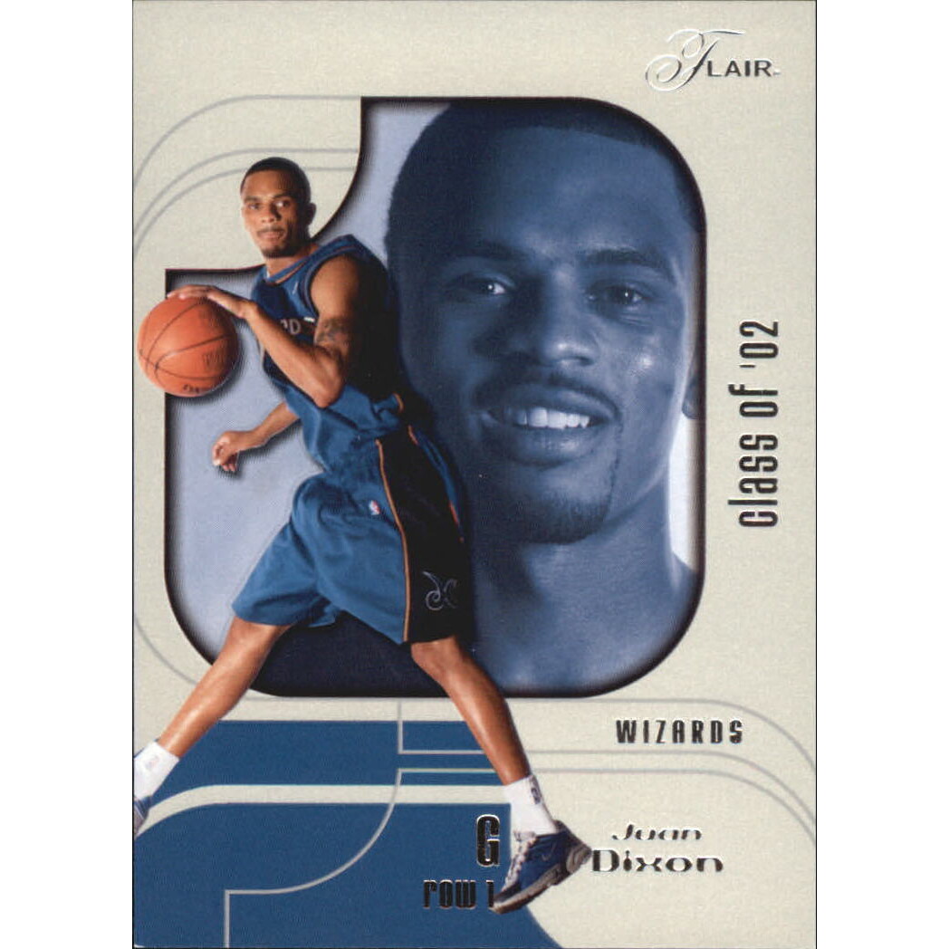2002-03 Flair Row 1 #112 Juan Dixon