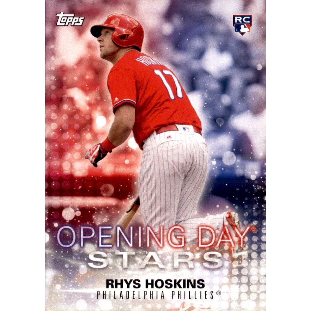 2018 Topps Opening Day Stars #ODSRH Rhys Hoskins
