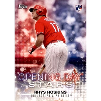 2018 Topps Opening Day Stars #ODSRH Rhys Hoskins