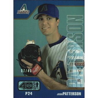 2002 Upper Deck 40-Man Electric Rainbow #669 John Patterson