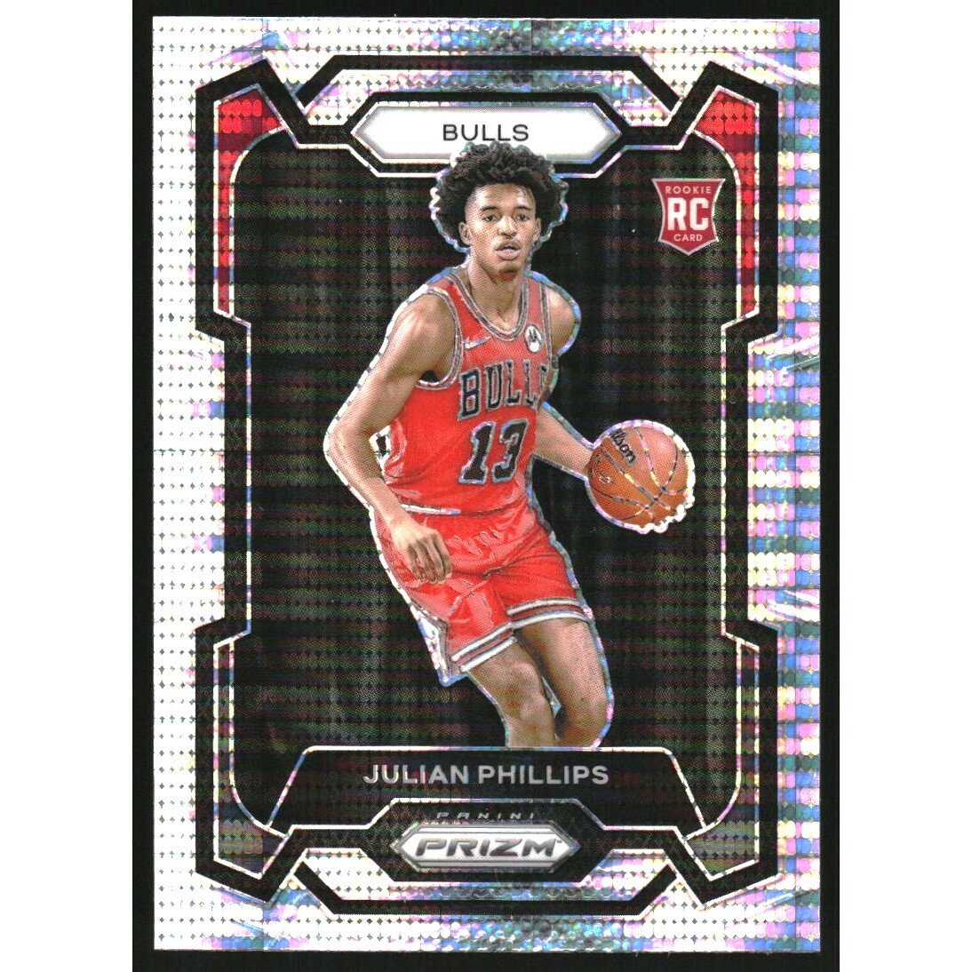 2023-24 Panini Prizm Prizms Pulsar #125 Julian Phillips