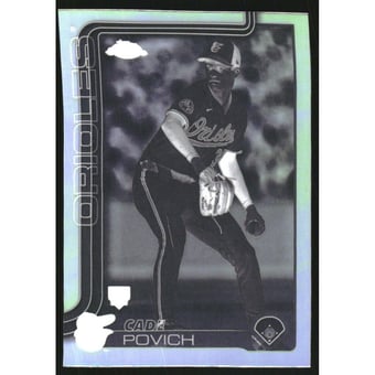2025 Topps Chrome Negative Refractors #140 Cade Povich