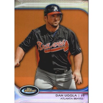 2012 Finest Orange Refractors #39 Dan Uggla