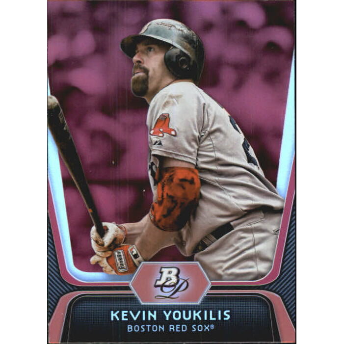 2012 Bowman Platinum Ruby #75 Kevin Youkilis. rookie card picture