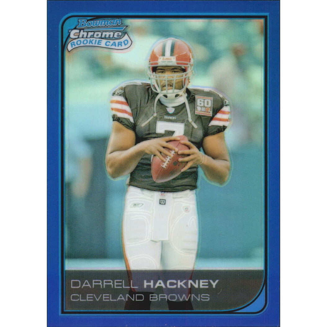 2006 Bowman Chrome Blue Refractors #51 Darrell Hackney
