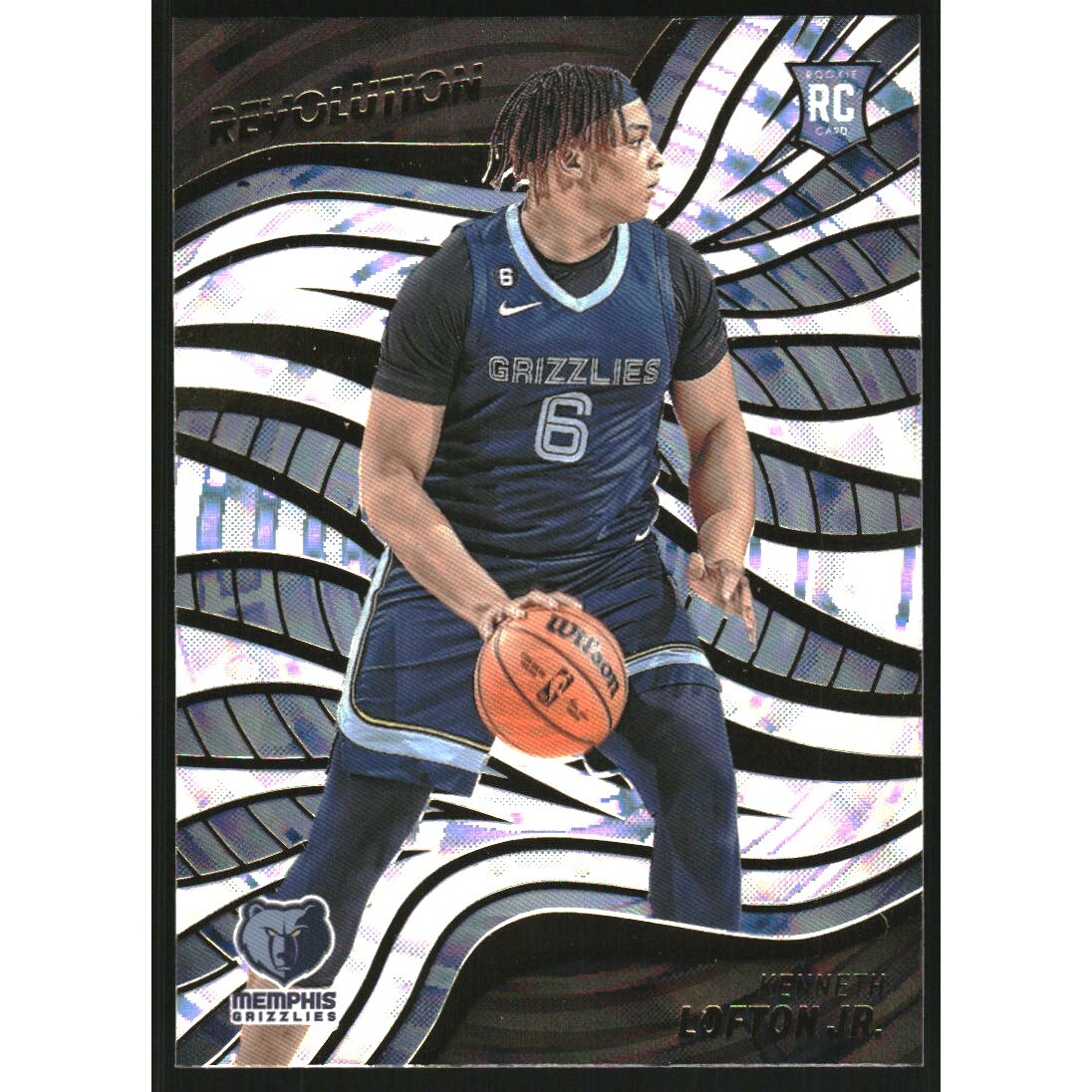 2022-23 Panini Revolution Fractal #144 Kenneth Lofton Jr.