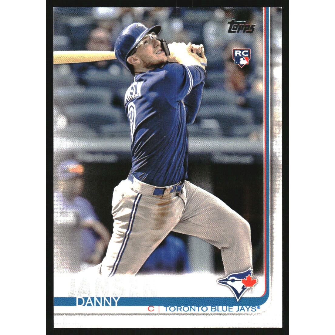 2019 Topps Advanced Stats #67 Danny Jansen. rookie card picture