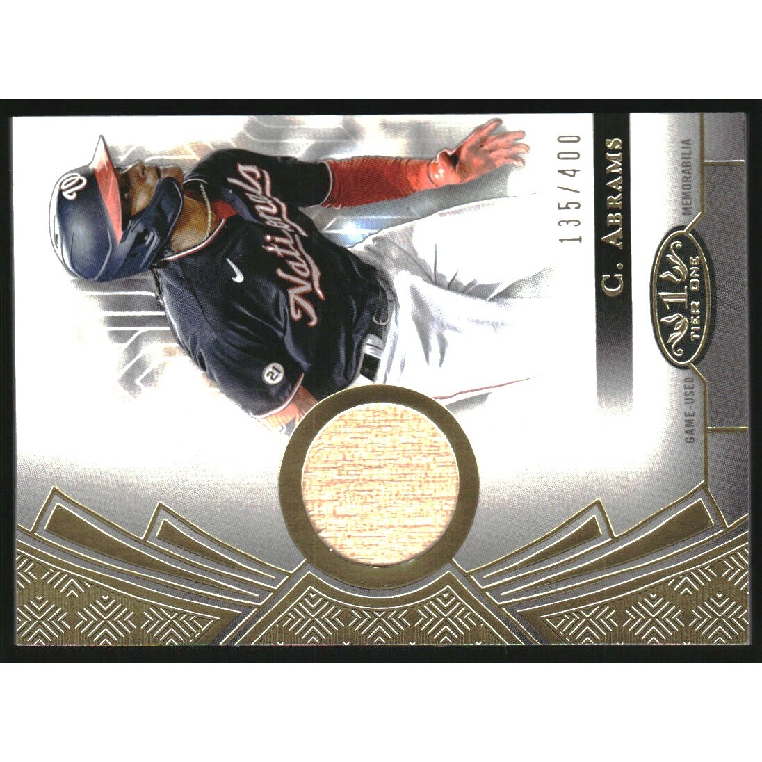 2023 Topps Tier One Relics #T1RCA CJ Abrams/400