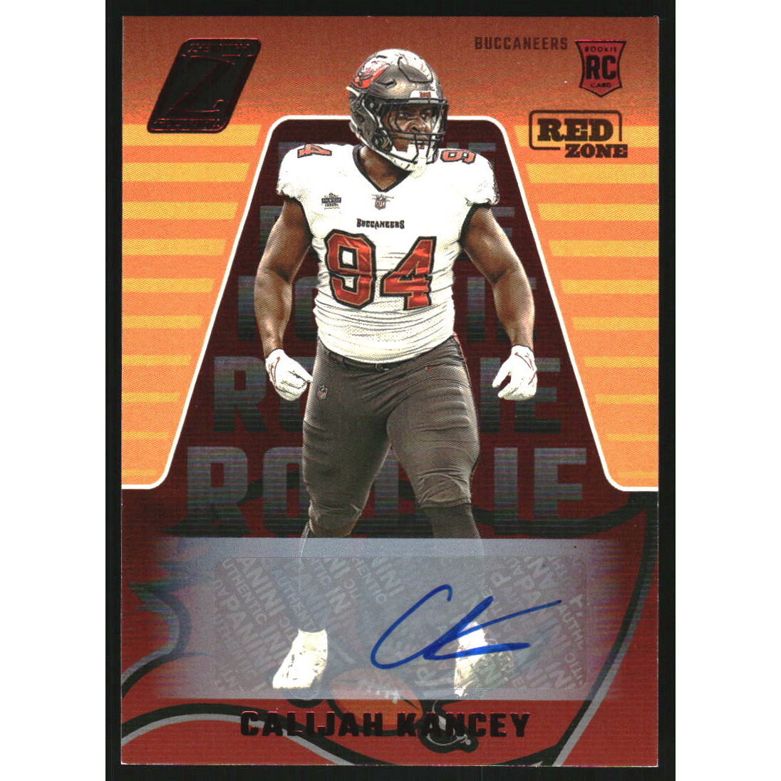 2023 Zenith Rookies Autographs Red Zone #113 Calijah Kancey