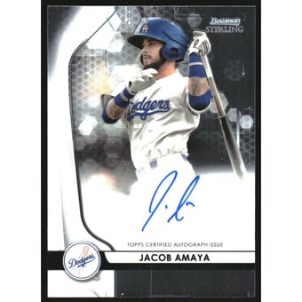 2020 Bowman Sterling Prospect Autographs #BSPAJA Jacob Amaya