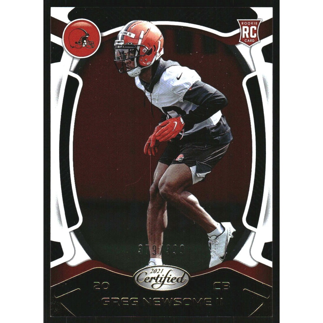 2021 Certified #153 Greg Newsome II RC 2021 Certified #153 Greg Newsome II RC