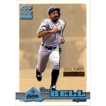 2000 Paramount Holographic Green #100 Derek Bell