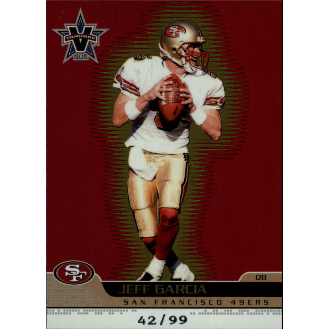 2001 Vanguard Gold #85 Jeff Garcia