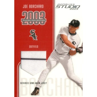 2003 Studio Player Collection #11 Joe Borchard Jsy