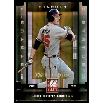 2008 Donruss Elite Extra Edition Status Gold #54 Jon Mark Owings