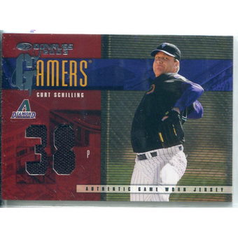 2003 Donruss Gamers Jersey Number #25 Curt Schilling