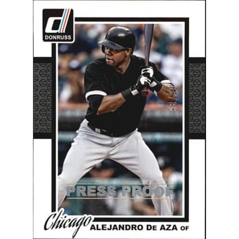 2014 Donruss Press Proofs Gold #276 Alejandro De Aza