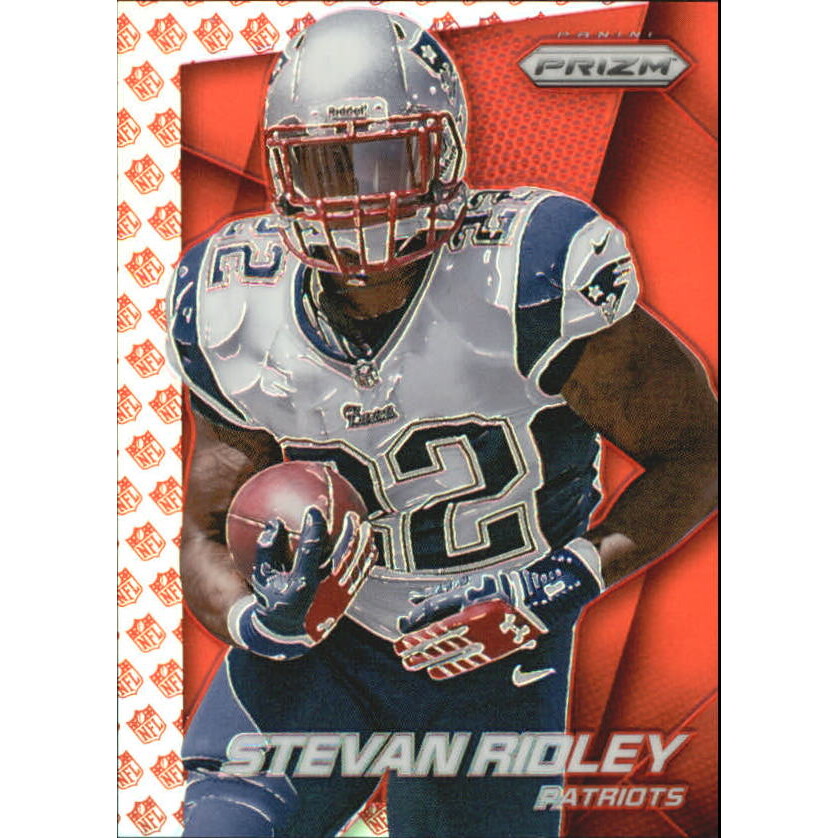 2014 Panini Prizm Prizms NFL Shield #55 Stevan Ridley. rookie card picture